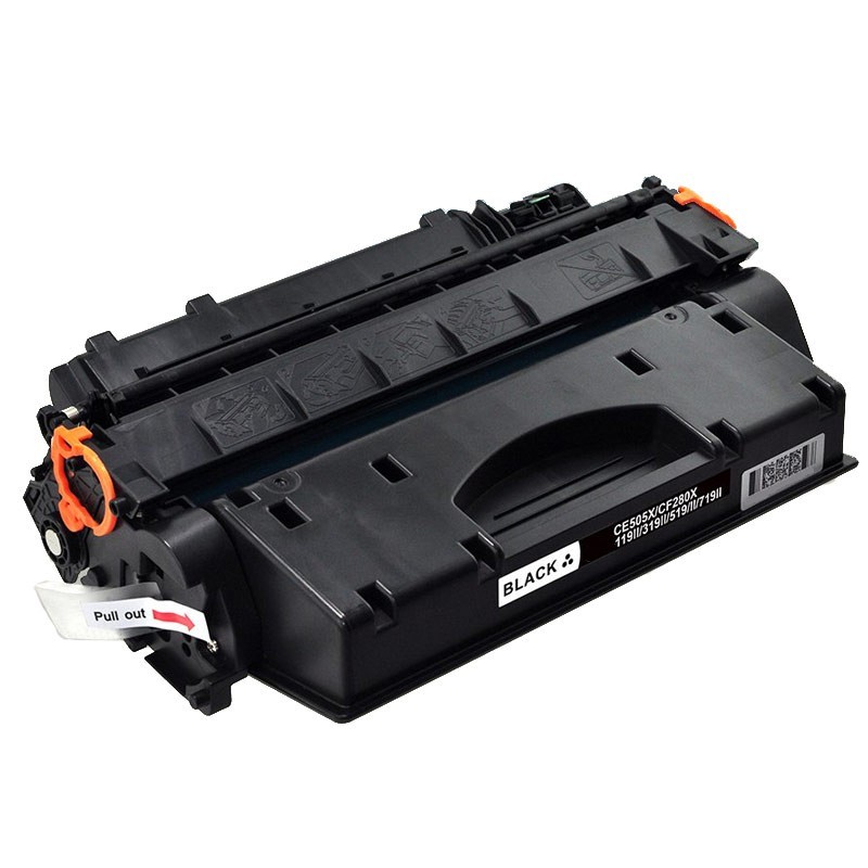 TONER COMPATIBLE HP CE505X / CF280X (05X / 80X) NEGRO (6500PAG)