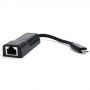 CABLEXPERT ADAPTADOR USB TYPE C A RED ETHERNET 10/100/1000 A-CM-LAN-01 RJ45