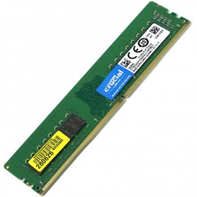 8GB MEMORIA DDR-4 2400MHZ PC4-19200 CT8G4DFS824A SINGLE RANK CRUCIAL