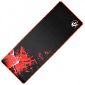 GEMBIRD ALFOMBRILLA PARA RATON Y TECLADO MP-GAMEPRO-XL EXTRASIZE 900X350X5 MM COLOR NEGRO / ROJO