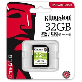 SD 32GB KINGSTON CANVAS SDS/32GB HASTA 80MBPS + LPI*