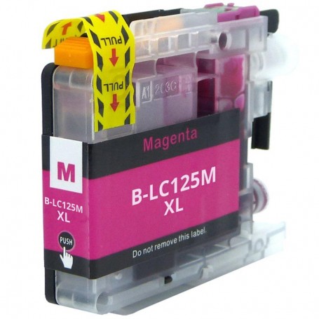 INK-PRO® CARTUCHO  COMPATIBLE BROTHER LC125 MAGENTA (16.6 ML)