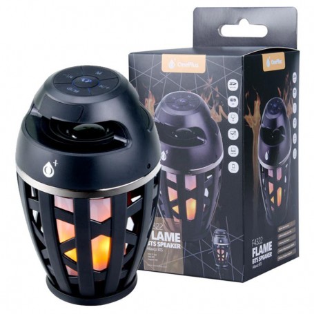 ONE+ F4322 NE - ALTAVOZ BLUETOOTH FLAME 3W - MICROSD - BATERIA RECARGABLE 1500MAH - NEGRO