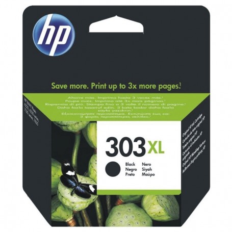 HP 303 XL NEGRO - CARTUCHO DE TINTA ORIGINAL (12 ML) - T6N04AE