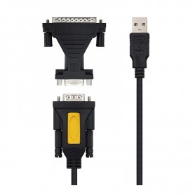 NANOCABLE CABLE ADAPTADOR USB A RS232 (SERIE) 10.03.0002
