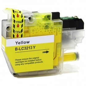 INK-PRO® CARTUCHO  COMPATIBLE BROTHER LC3213 / LC3211 AMARILLO (400 PAG)