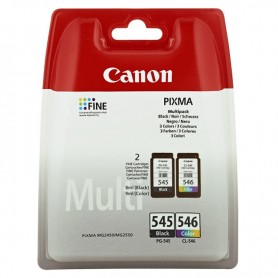 CARTUCHO PACK CANON PG545 + CL546 (8287B005) NEGRO + COLOR