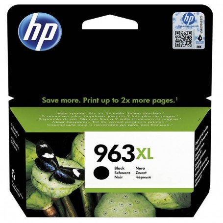 HP 963XL NEGRO - CARTUCHO DE TINTA ORIGINAL (48 ML) - 3JA30AE