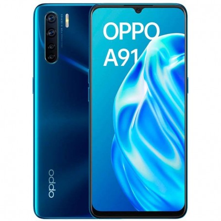 SMARTPHONE OPPO A91 OC 2.1GHZ 8GB 128GB 6.4" FHD+ (2400X1080) CAM48+8-2-2/16MPX ANDROID 4025 MAH LIGHTENING BLUE + LPI*