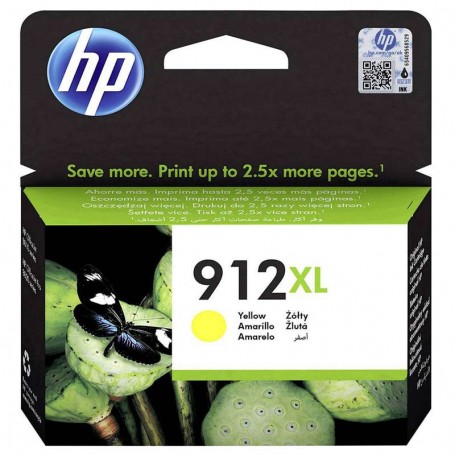 HP 912XL AMARILLO - CARTUCHO DE TINTA ORIGINAL (9.9 ML) -  3YL83AE