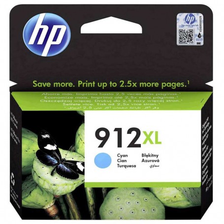 HP 912XL CYAN - CARTUCHO DE TINTA ORIGINAL (9.9 ML) - 3YL81AE
