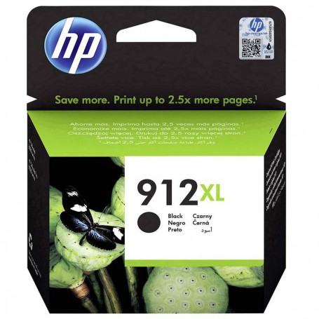 HP 912XL NEGRO - CARTUCHO DE TINTA ORIGINAL (21.9 ML) -  3YL84AE