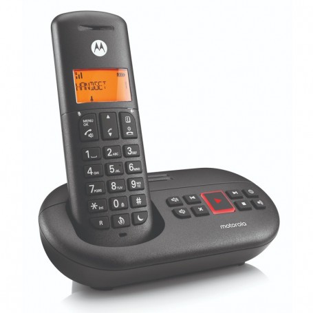 TELEFONO DECT MOTOROLA E211 CON CONTESTADOR AUTOMATICO