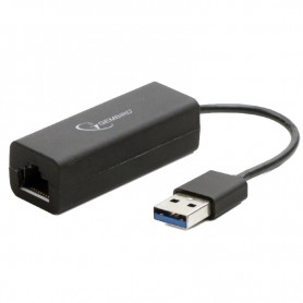 GEMBIRD ADAPTADOR USB 3.0 A RED ETHERNET RJ45 NIC-U3-02 (COMPATIBLE WIN 7/8/10)