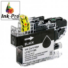 INK-PRO® CARTUCHO  COMPATIBLE BROTHER LC3217 (LC3217BK) NEGRO (15 ML)