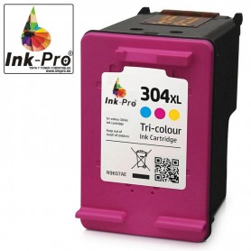INK-PRO® CARTUCHO  COMPATIBLE HP 304XL V.2 (N9K05AE/N9K07AE) COLOR (18 ML)