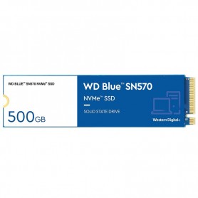 SSD M.2 WESTERN DIGITAL BLUE SN570 500GB NVME LECTURA 3500MB/S ESCRITURA 2300MB/S + LPI*