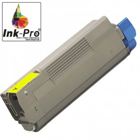 INK-PRO® TONER  COMPATIBLE OKI C612 (46507505) AMARILLO (6000 PAG)