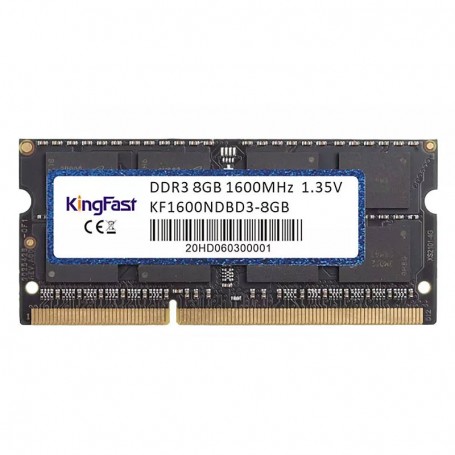 8GB MEMORIA SODIMM DDR-3 1600MHZ PC3-12800 KINGFAST