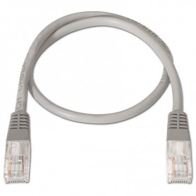 AISENS CABLE RED CAT. 5E 3M UTP AWG24 GRIS