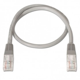AISENS CABLE RED CAT. 6 0.5M UTP AWG24 GRIS A135-0232