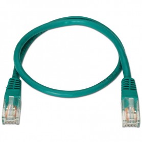 AISENS CABLE RED CAT. 6 2M UTP AWG24 VERDE