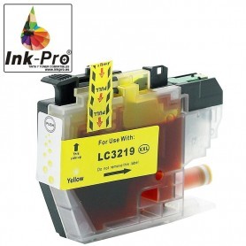INK-PRO® CARTUCHO  COMPATIBLE BROTHER LC3219 AMARILLO (18 ML)