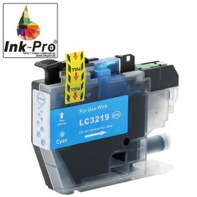 INK-PRO® CARTUCHO  COMPATIBLE BROTHER LC3219 CYAN (18 ML)