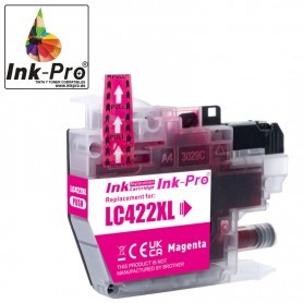INK-PRO® CARTUCHO  COMPATIBLE BROTHER LC422XL MAGENTA (19 ML)