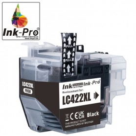 INK-PRO® CARTUCHO  COMPATIBLE BROTHER LC422XL NEGRO (69 ML)