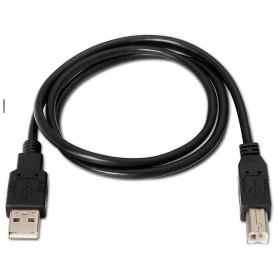 AISENS CABLE USB 2.0 PARA IMPRESORA A/M-B/M 3M A101-0007 NEGRO
