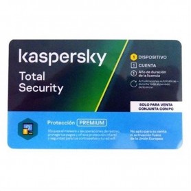 KASPERSKY TOTAL SECURITY 2021 PARA 1 DISPOSITIVO (FORMATO TARJETA)