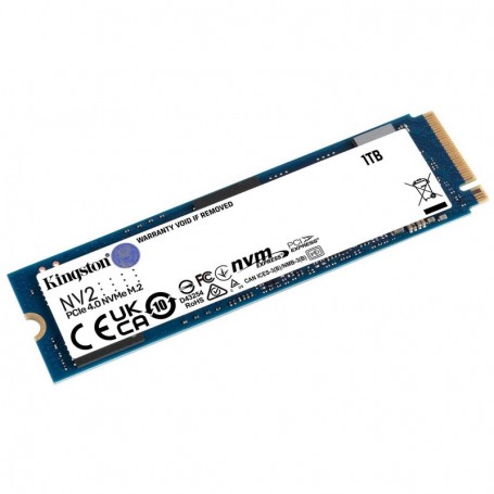 SSD M.2 KINGSTON NV2 1TB NVME NV2/1000GB PCI 4.0 LECTURA 3500MB/S ESCRITURA 2100MB/S + LPI*