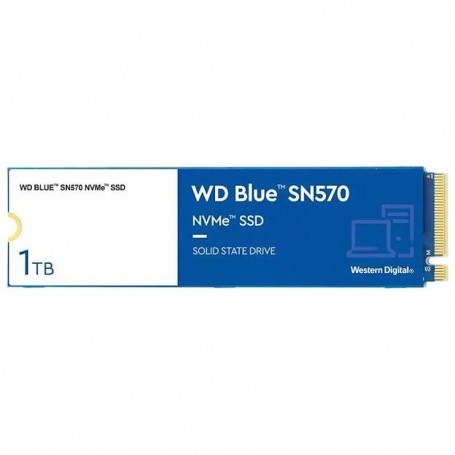 SSD M.2 WESTERN DIGITAL SN570 2TB NVME WDS200T3B0C LECTURA 3500MB/S ESCRITURA 3000MB/S + LPI*