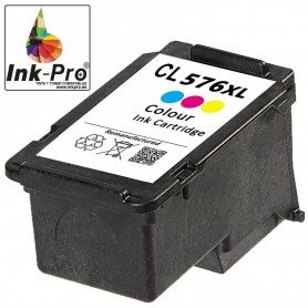 INK-PRO® CARTUCHO COMPATIBLE CANON CL576XL (5441C001/5442C001) COLOR (300 PAG)