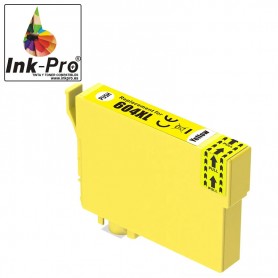 INK-PRO® CARTUCHO COMPATIBLE EPSON 604XL (C13T10H34010/C13T10G34010) AMARILLO (10 ML)