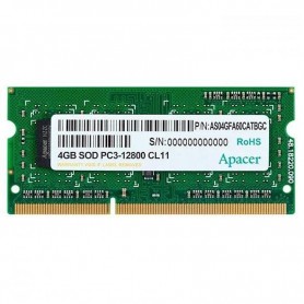 4GB MEMORIA SODIMM DDR-3 1600MHZ PC3-12800 APACER