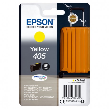 CARTUCHO EPSON 405 (C13T05G44010) AMARILLO (5.4ML)