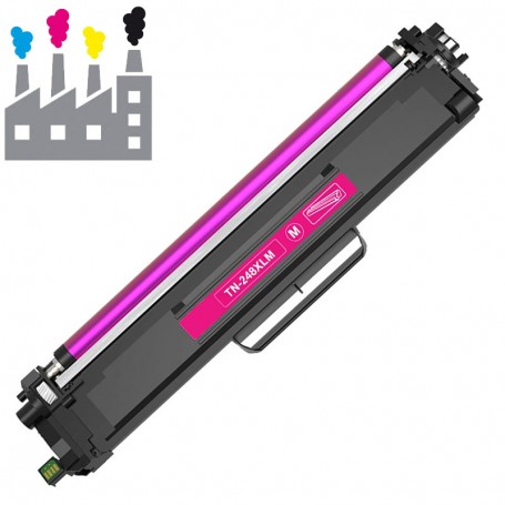 TONER  COMPATIBLE BROTHER TN248XL (TN248XLM) MAGENTA (2300 PAG)