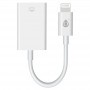 ONE+ CABLE ADAPTADOR OTG LIGHTNING A USB HEMBRA NB1340 13.5CM BLANCO