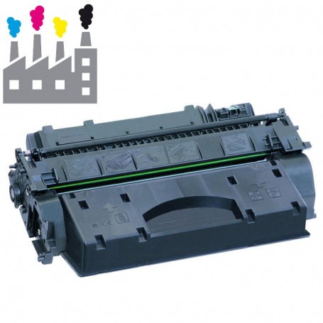 TONER  COMPATIBLE HP CE505X / CF280X (05X / 80X) NEGRO (6500PAG)