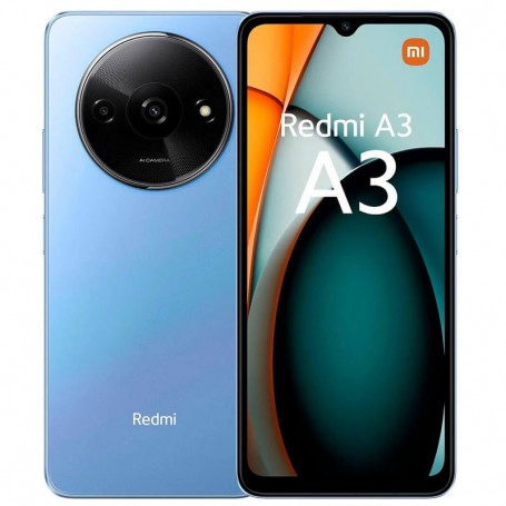 SMARTPHONE XIAOMI REDMI A3 4GB 128GB 6.71'' HD+(1600X720) CAM 8/5MPX 5000 MAH STAR BLUE + LPI*