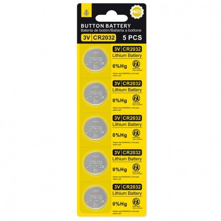 ONE+ PILA CR2032 3V LT60 PARA PLACA BASE (PACK 5 UDS)