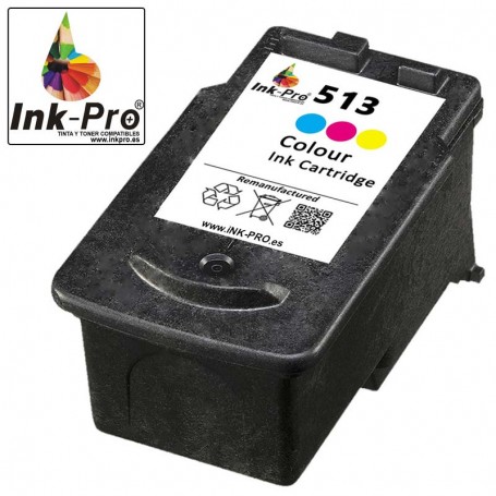 INK-PRO® CARTUCHO COMPATIBLE CANON CL513 / CL11 (2971B001/2972B001 ) TRICOLOR (14.5 ML)