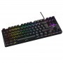 MTK  TECLADO MECANICO GAMING TG7238 NE 88KEYS LUZ RAINBOW CABLE 1.5M NEGRO