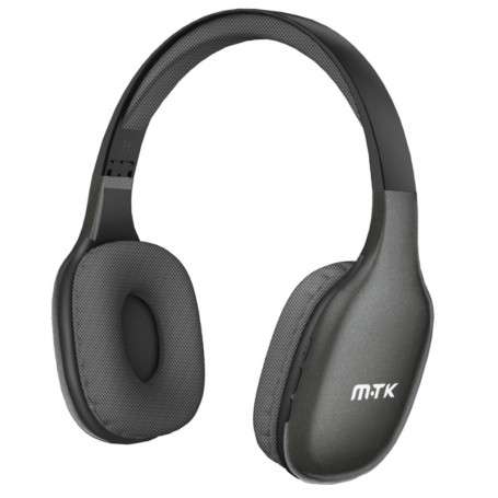 MTK AURICULARES BLUETOOTH 5.3 TC3275 CASCO BATERIA 300MAH NEGRO