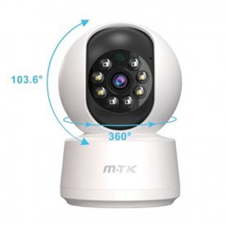 MTK CAMARA WIFI TR9184  PTZ HD VIDEO VISION NOCTURNA