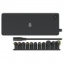 ONE+ AT007 NE - CARGADOR UNIVERSAL PARA PORTATIL 120W - AUTOMATICO - 11 CLAVIJAS - HASTA 7A - CABLE 2.2 M - NEGRO