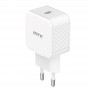 MTK CARGADOR DE PARED TA0338 FAY 2 PTOS USB PD+QC (TYPE C+ USB A) 35W 3.4A (SIN CABLE) BLANCO