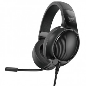 MTK AURICULARES GAMING CON MICROFONO TC3240 RGB COMPATIBLE PC PS4 XBOX ONE BLACK